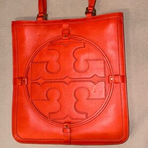 Tory Burch Orange Shoulder Bag